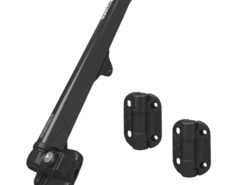 Pool Gate Latch & Adjustable Self-Closing Gate Hinge