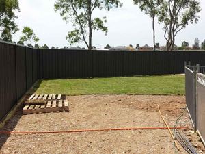 Colorbond fencing