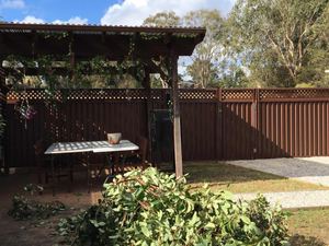 Mission Brown Colorbond Fencing