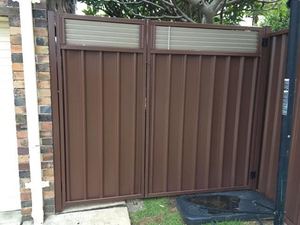 Colorbond Double Gate