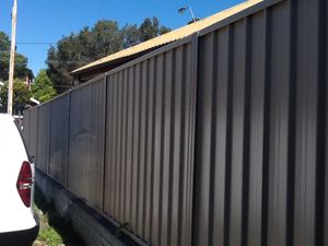Colorbond fence