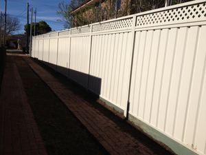 Lattice Inserts Colorbond Fences Sydney